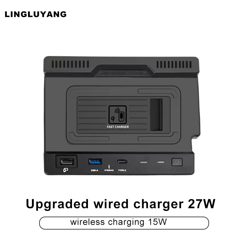 Wireless Phone Charger Pad - Cargador Inalámbrico de 15W para Mercedes