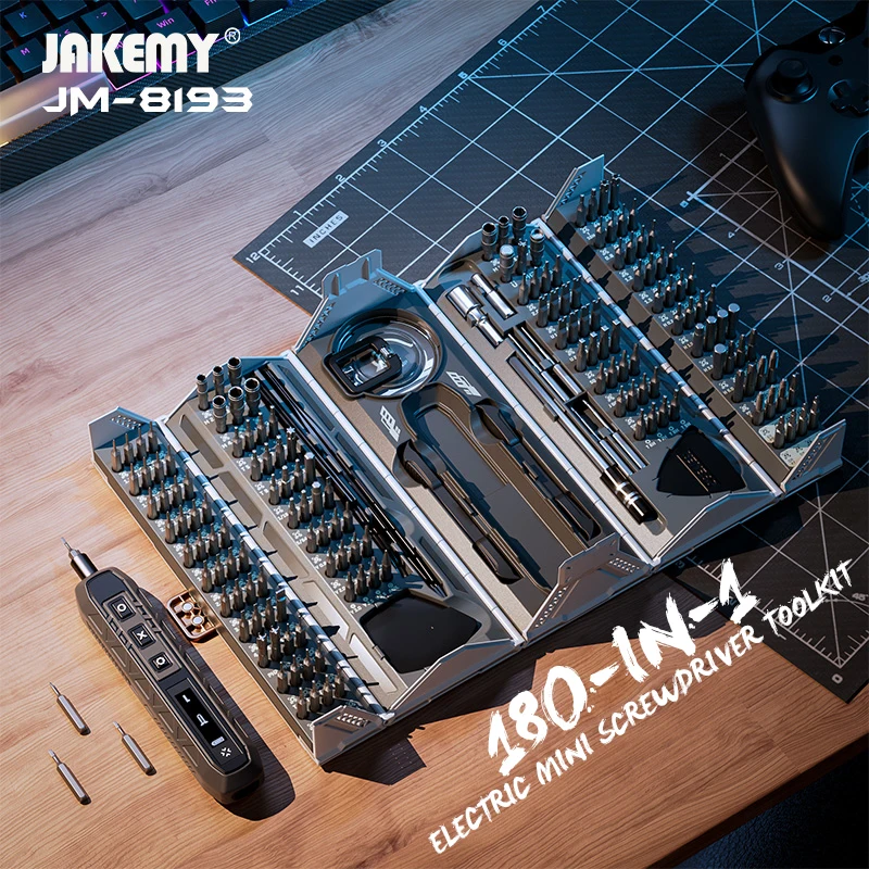 Electronics Repair Gadgets - JAKEMY JM-8193 Mini destornillador eléctrico de