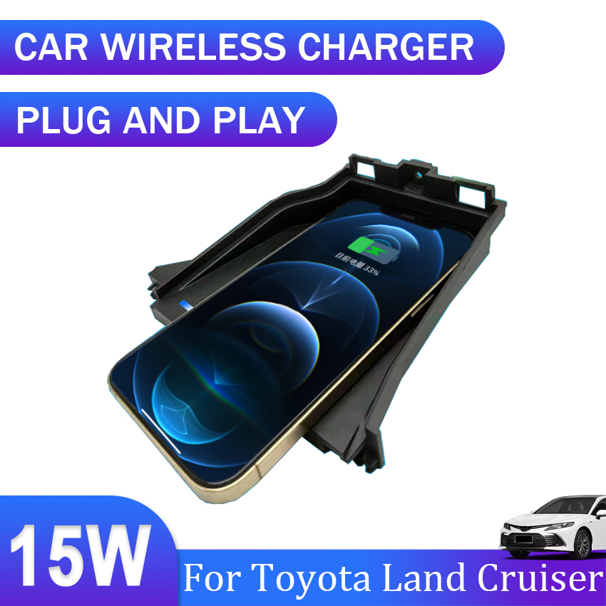 Wireless Phone Charger Pad - Cargador inalámbrico QI de 15W para