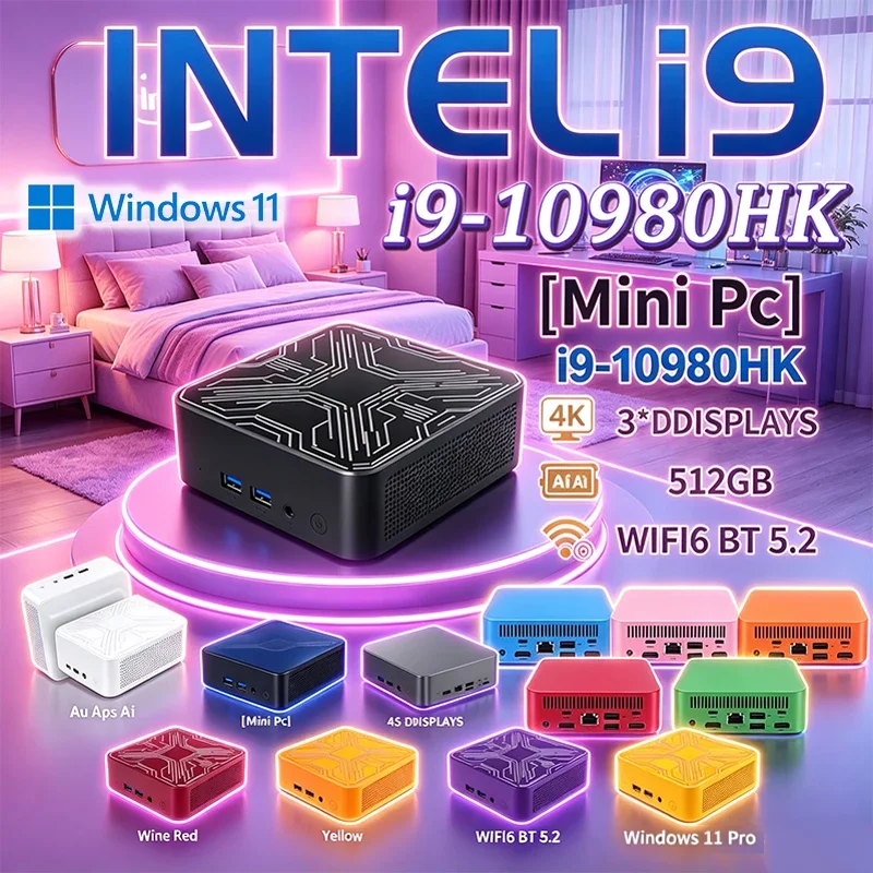 Mini Pc Windows - Nuevo Mini PC Intel i9 10980HK