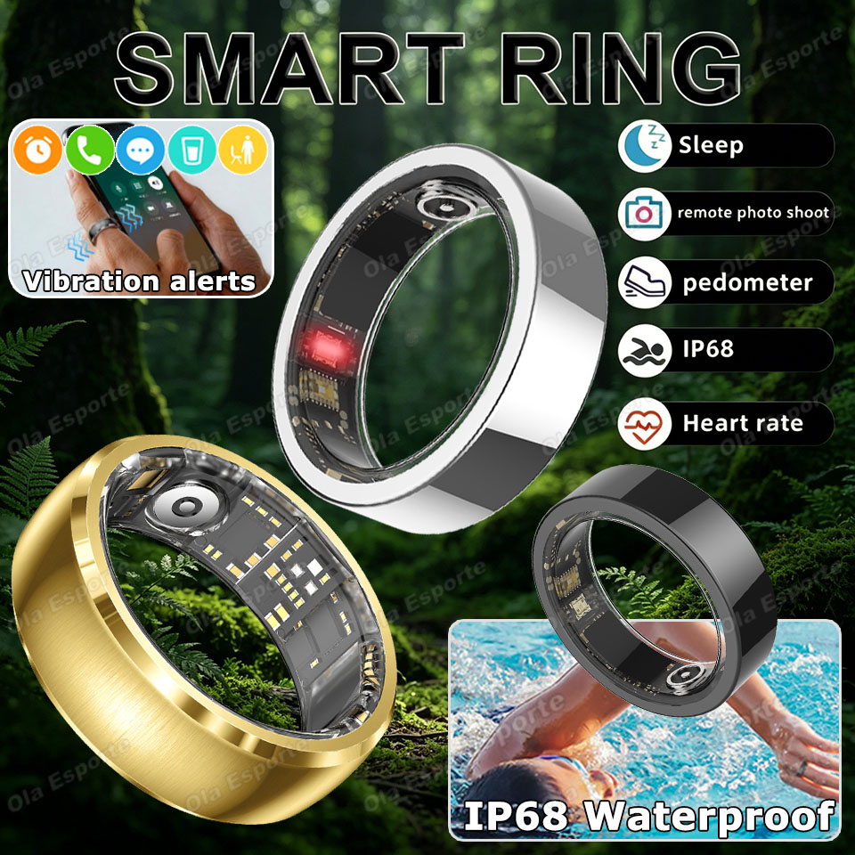 Digital Alarm Clock - Anillo Inteligente con Recordatorio de Vibración