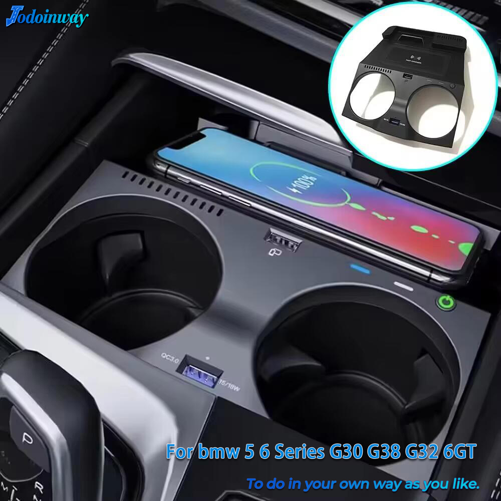 Wireless Phone Charger Pad - Soporte para Teléfono de Coche con