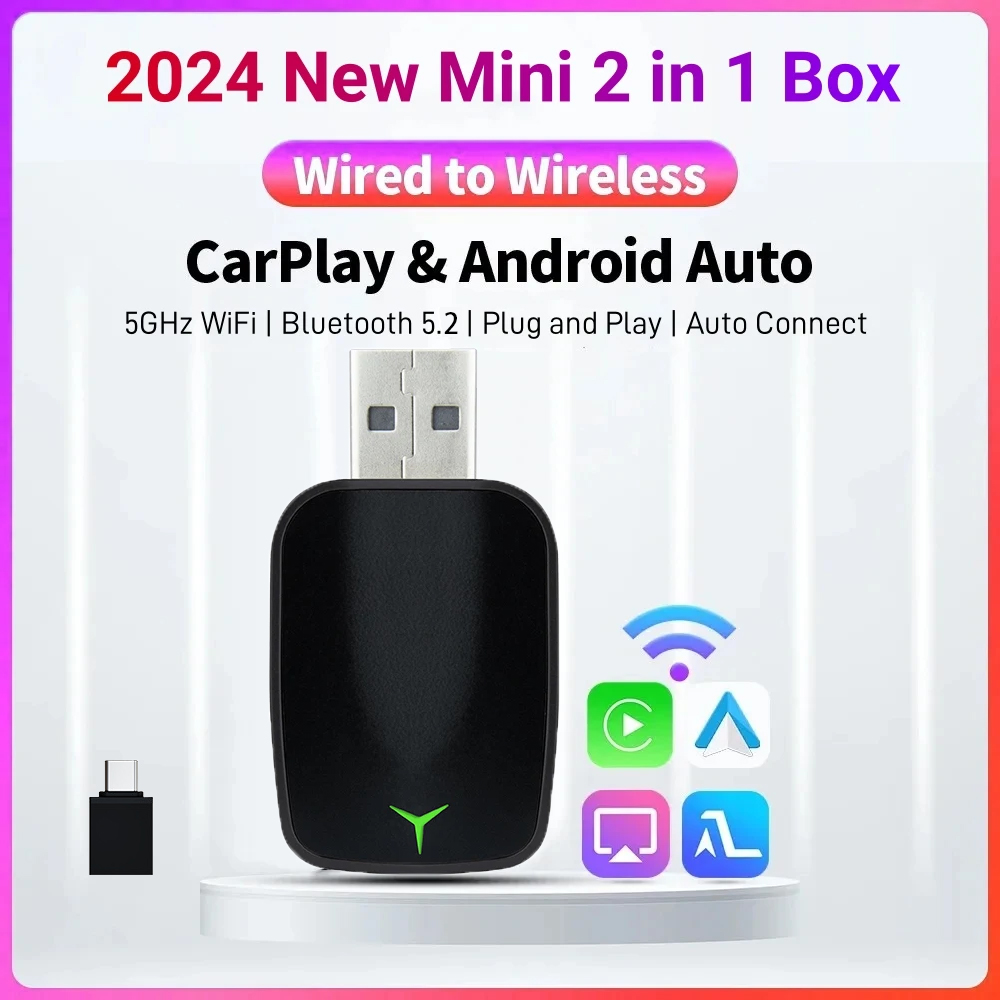 Gadgets For Electronics - Nuevo Cable a inalámbrico Carplay Android