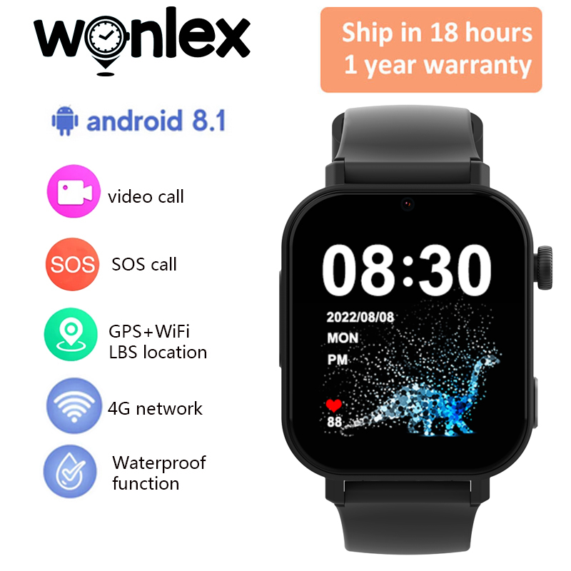 Smart Watch Kids - Reloj inteligente Wonlex KT36 4G para