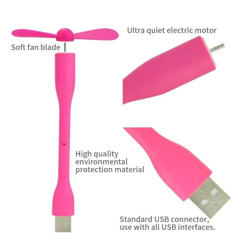 Electronics Gadgets Sale - Miniventilador USB Flexible, dispositivo portátil de