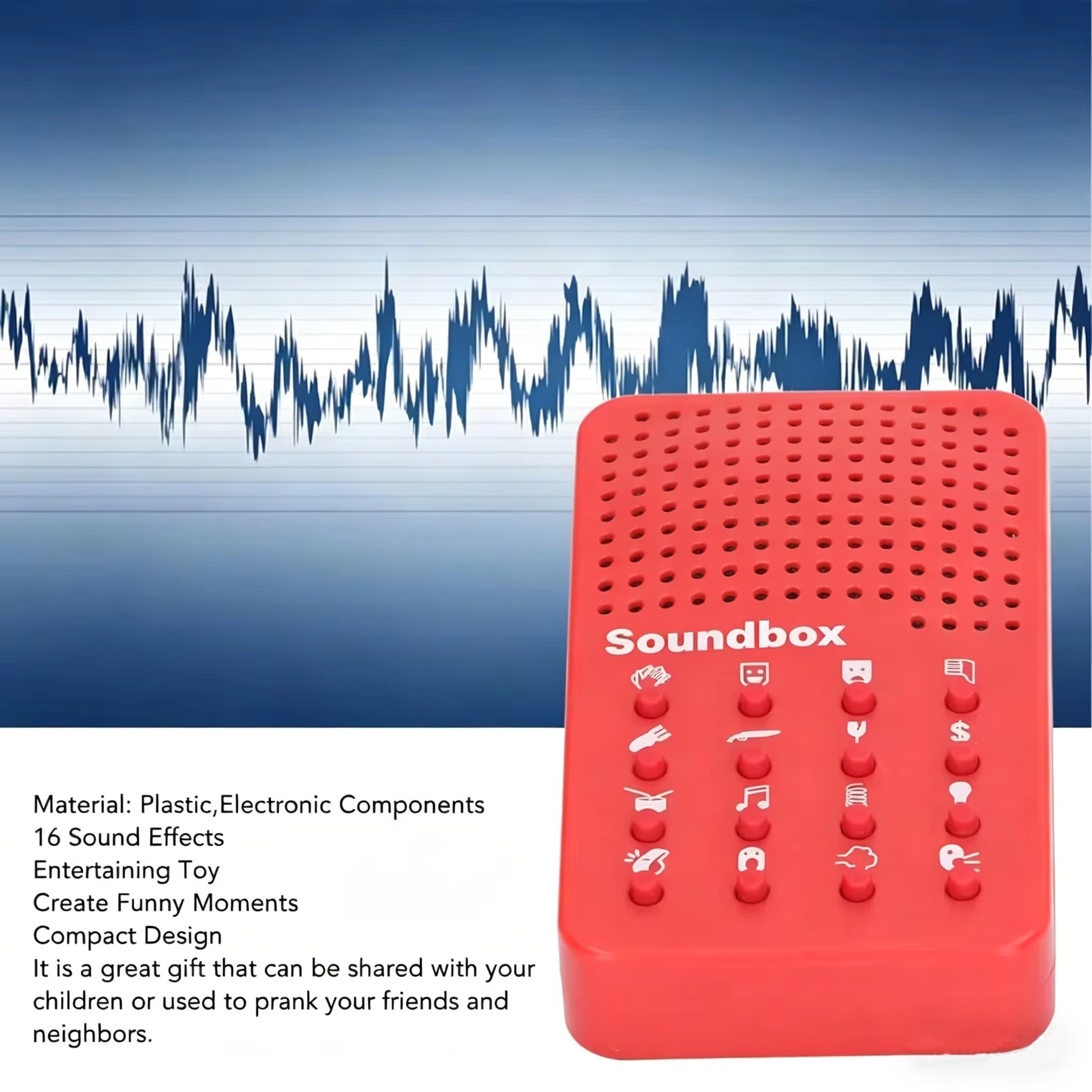 Electronics Gadgets For Gift - Máquina de Sonidos Compacta y Divertida,