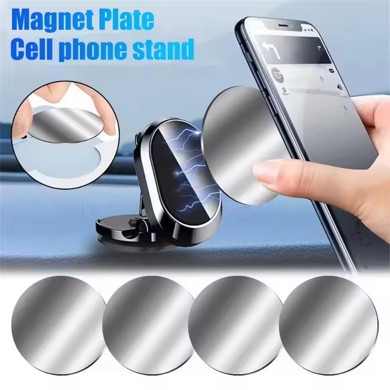 Useful Electronic Gadgets - 50/1PCS Placa Metálica Redonda para Soporte