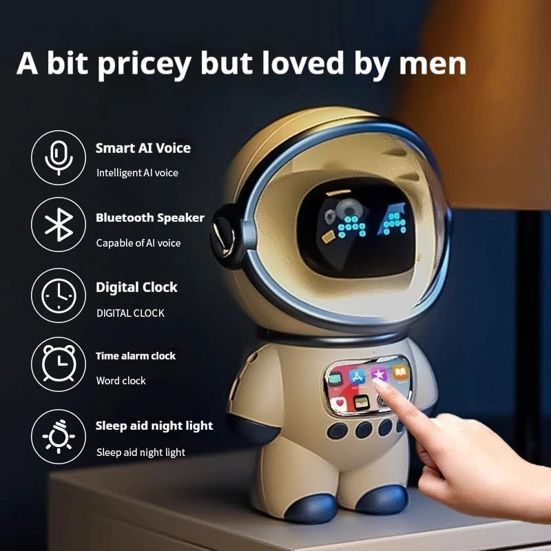 Nuevo Robot de Chat de Voz Int - Digital Alarm Clock reseña y precio