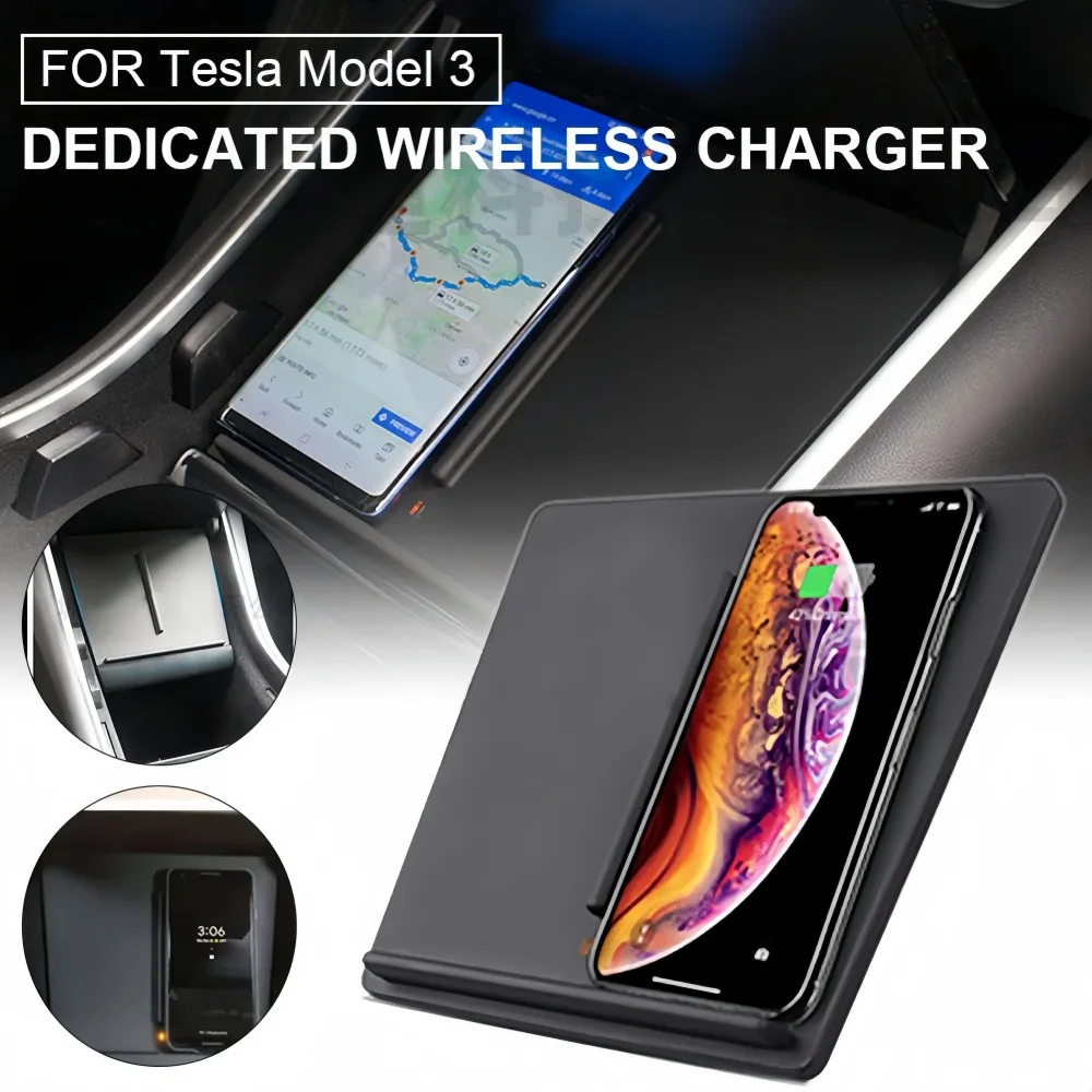 Cargador de coche inalámbrico  - Wireless Phone Charger Pad reseña y precio