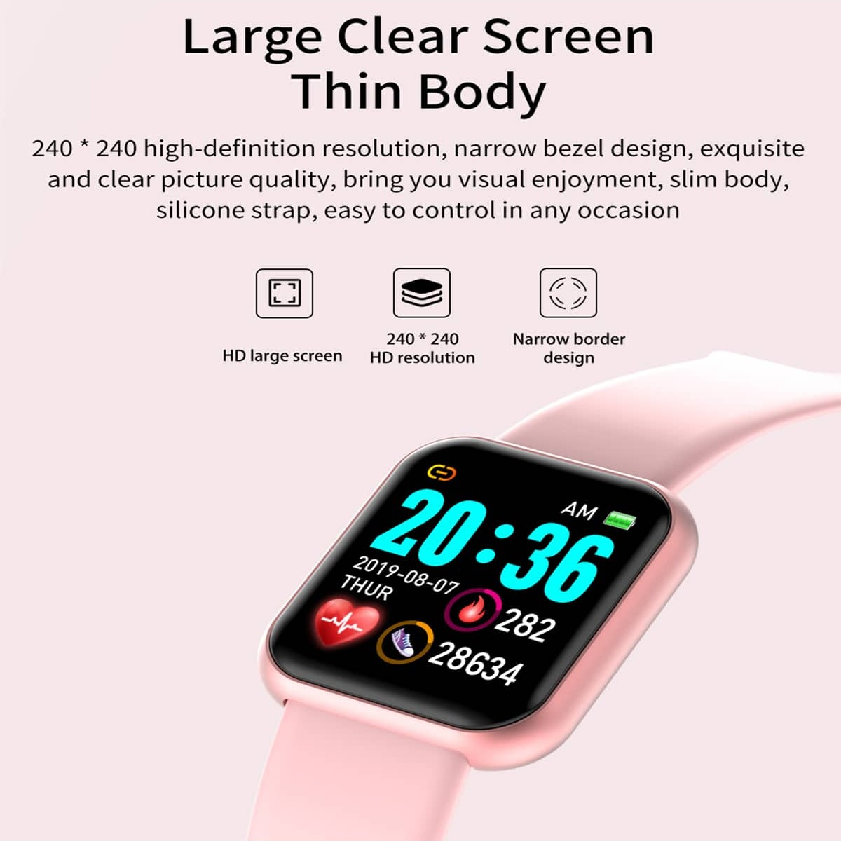 Reloj inteligente Y68 D20 para - Smart Watch Kids reseña y precio