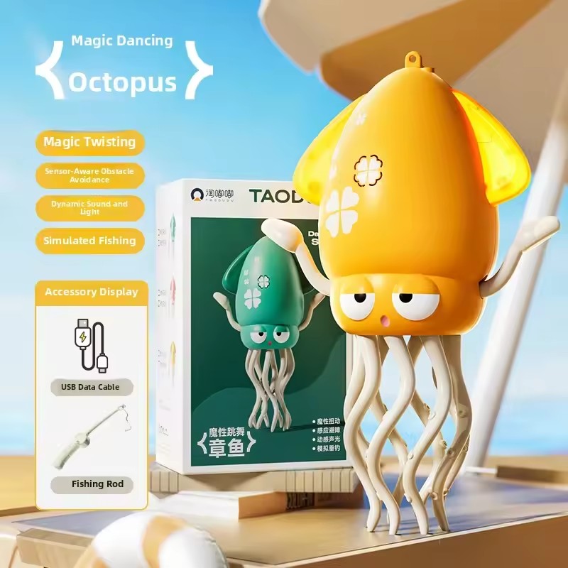 Robot de pulpo bailando inteli - Electronics Gadgets For Gift reseña y precio