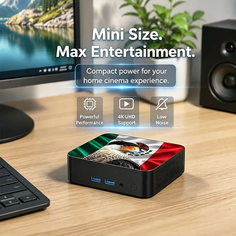 Potente Mini PC Portátil para  - Mini Pc Windows reseña y precio