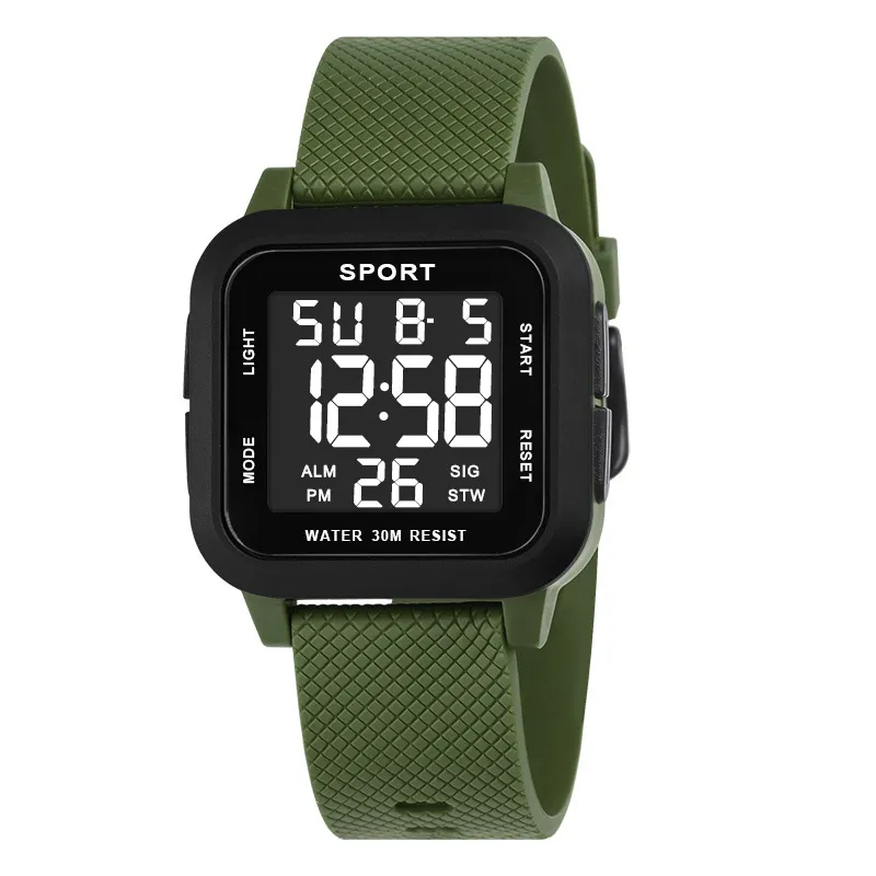 Reloj Deportivo Negro para Hom - Digital Alarm Clock reseña y precio