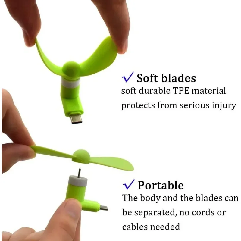 Mini ventilador portátil tipo  - Gadgets For Electronics reseña y precio