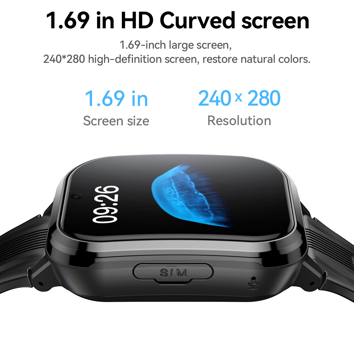 Reloj inteligente HOCO Y108 co - Smart Watch Kids reseña y precio